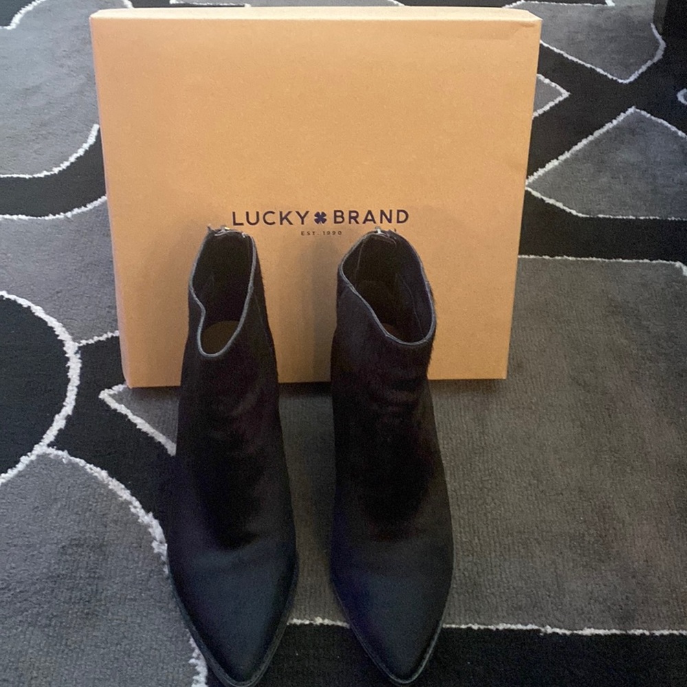 Lucky Brand Cowhide Adalan2 boots